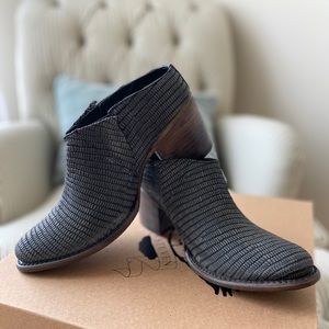 Freebird by Steve “ Shae “ Mule Bootie -Blue Snake